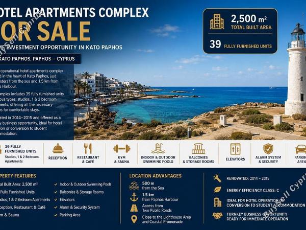 studio hotel for sale tombs of the kings paphos 8758400 image 16517636