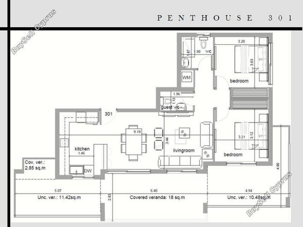 2 bedroom penthouse for sale agios athanasios limassol 7756610 image 10329408