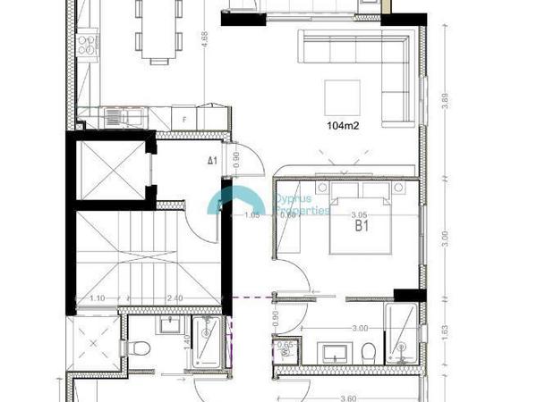 studio apartment building for rent katholiki limassol 7591920 image 14611237