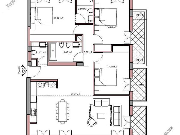 3 bedroom apartment for sale germasogeia limassol 7704060 image 10019553