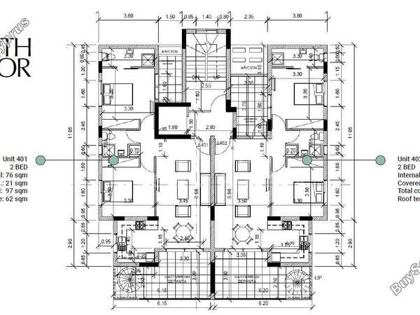 2 bedroom penthouse for sale chrysopolitissa larnaca 1935960 image 15000867