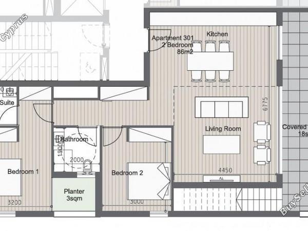 2 bedroom penthouse for sale potamos germasogeias limassol 8522070 image 15405705