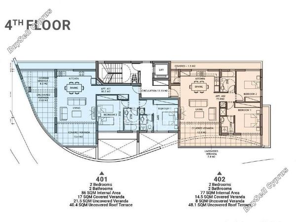 2 bedroom penthouse for sale sotiros agios ioannis larnaca larnaca 1225480 image 15683618