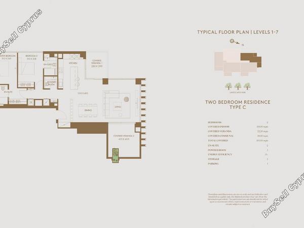 2 bedroom apartment for sale agioi omologitai nicosia 8185601 image 15152617