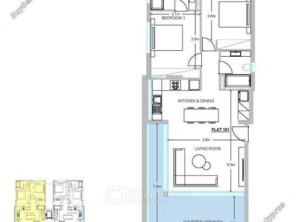 2 bedroom apartment for sale dasoupoli nicosia 8345011 image 14733647