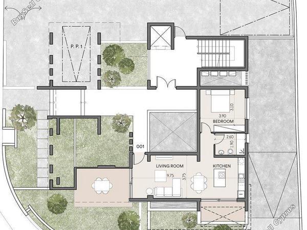 1 bedroom ground floor apartment for sale paphos municipality paphos 8355321 image 14454781