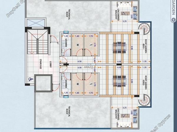2 bedroom penthouse for sale aradippou larnaca 1838321 image 6541034