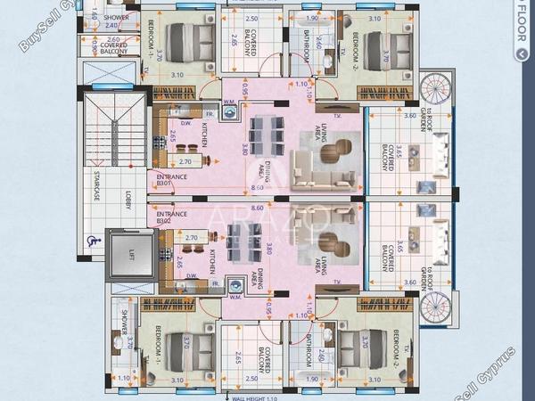 2 bedroom penthouse for sale aradippou larnaca 1838321 image 6541037