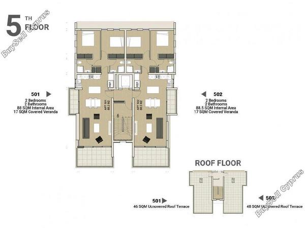 2 bedroom penthouse for sale chrysopolitissa larnaca 1677421 image 15525210