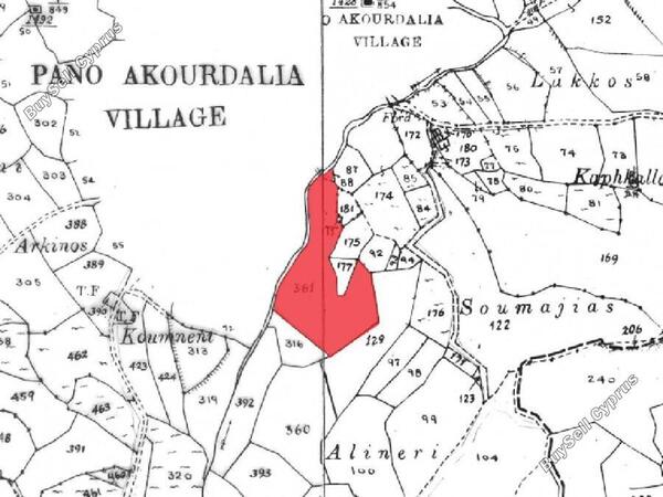 land for sale pano akourdalia paphos 1352941 image 2540603