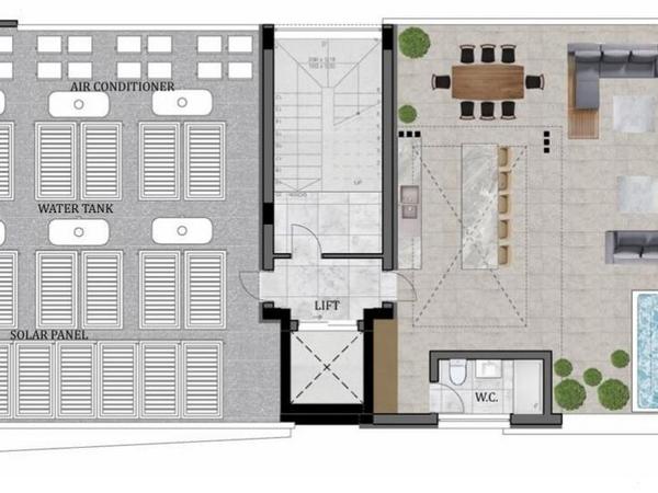 2 bedroom penthouse for sale agios athanasios limassol 8629861 image 15870244