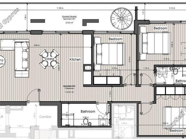 3 bedroom penthouse for sale katholiki limassol 8244671 image 15612124