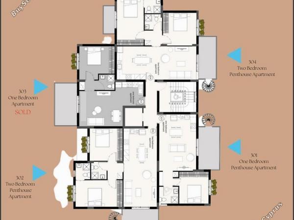 2 bedroom penthouse for sale agios athanasios limassol 7738181 image 12559677