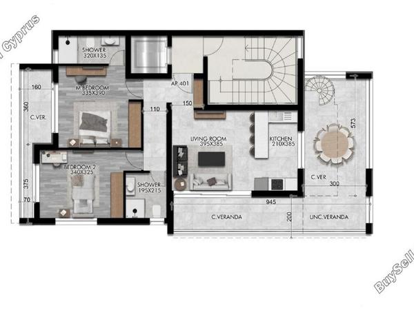 2 bedroom apartment for sale agios ioannis village limassol limassol 8546091 image 15536741