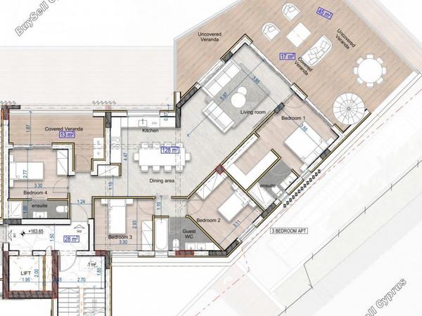 4 bedroom penthouse for sale agios athanasios limassol 8941091 image 17742016