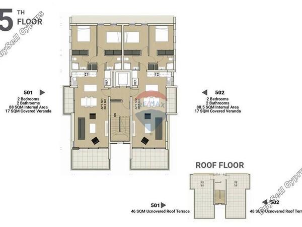2 bedroom penthouse for sale chrysopolitissa larnaca 8560402 image 15578337