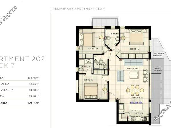 3 bedroom apartment for sale chlorakas paphos 7903402 image 11122184
