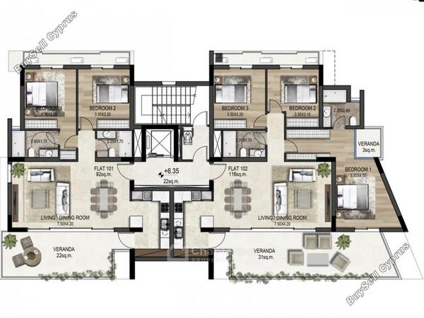 3 bedroom apartment for sale agios andreas nicosia nicosia 8348902 image 15979125