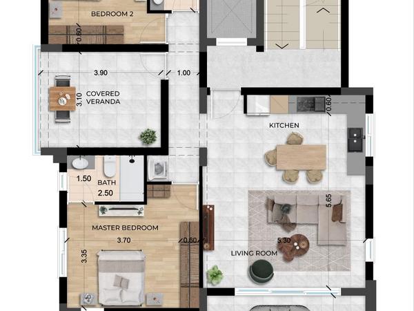 2 bedroom entire floor apartment for sale agios athanasios limassol 7784442 image 16697283