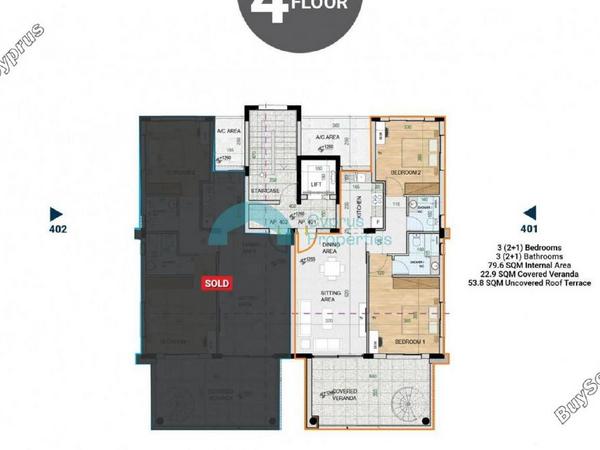 3 bedroom penthouse for sale larnaca municipality larnaca 926252 image 5416180