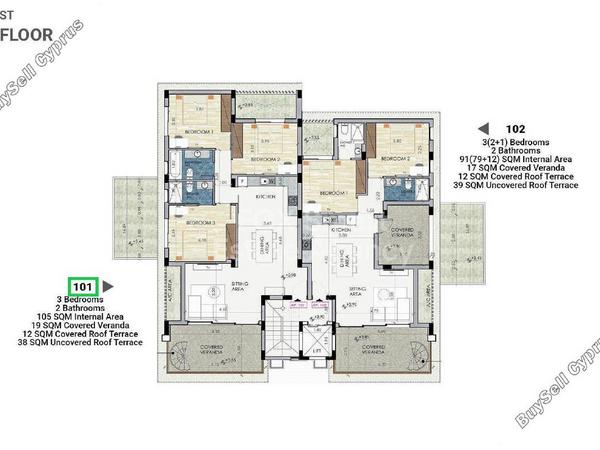 3 bedroom ground floor apartment for sale faneromeni larnaca 1180552 image 15683443