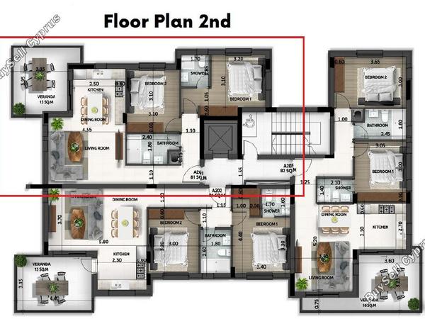 2 bedroom penthouse for sale larnaca municipality larnaca 8585652 image 16237727