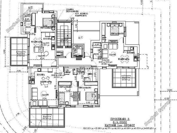2 bedroom penthouse for sale agioi omologitai nicosia 1684172 image 16043316
