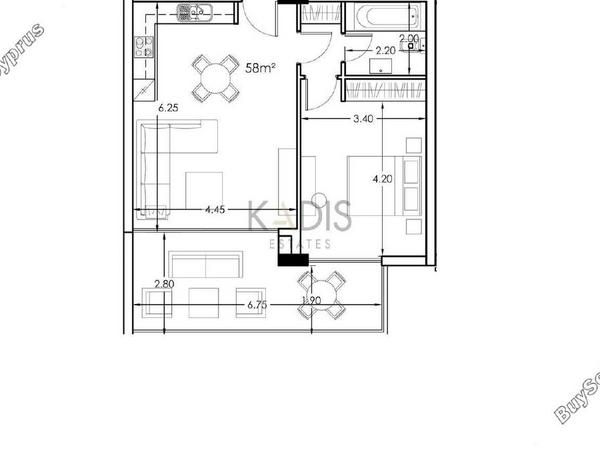 1 bedroom apartment for rent potamos germasogeias limassol 8302313 image 16338002