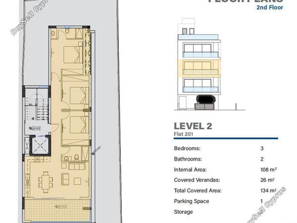 3 bedroom entire floor apartment for sale chrysopolitissa larnaca 8658823 image 16626334