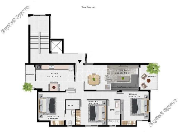 3 bedroom apartment for sale chrysopolitissa larnaca 1581433 image 16239880