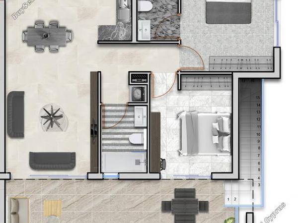 2 bedroom penthouse for sale aradippou larnaca 8442543 image 15047397