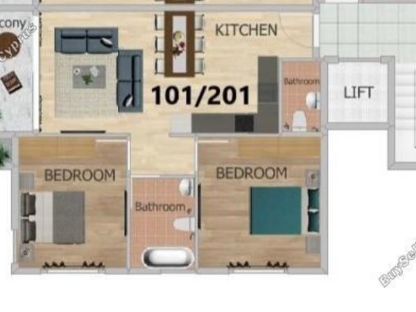 2 bedroom penthouse for sale oroklini larnaca 7734253 image 10156754