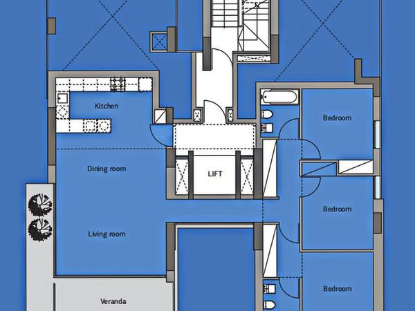 3 bedroom entire floor apartment for sale chrysopolitissa larnaca 1290363 image 2336805