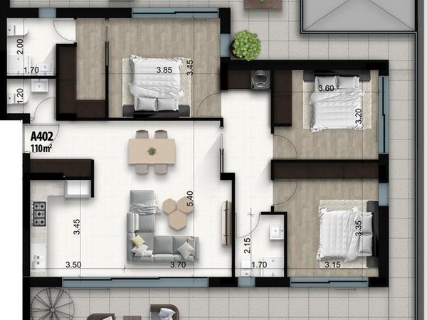 3 bedroom penthouse for sale faneromeni larnaca 8393293 image 14808780