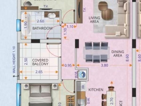 2 bedroom penthouse for sale aradippou larnaca 7732793 image 12525861
