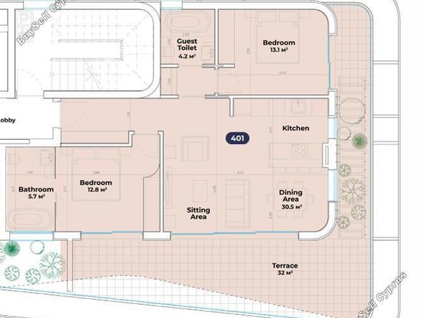 2 bedroom penthouse for sale mouttagiaka limassol 8093904 image 14110423