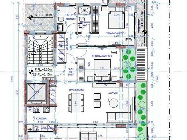 2 bedroom entire floor apartment for sale faneromeni larnaca 8302014 image 16395932