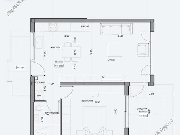 1 bedroom penthouse for sale pyla larnaca 1804624 image 6132067