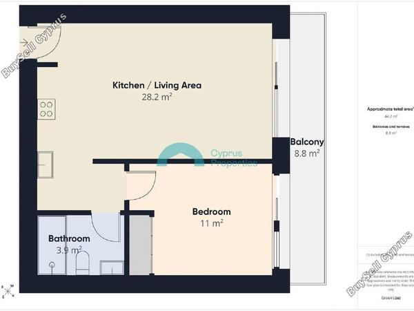 1 bedroom apartment for rent kato paphos universal paphos 8902644 image 17367358