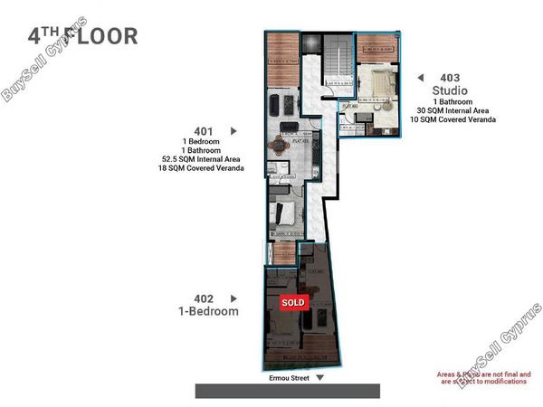 1 bedroom apartment for sale larnaca municipality larnaca 8071944 image 13861226