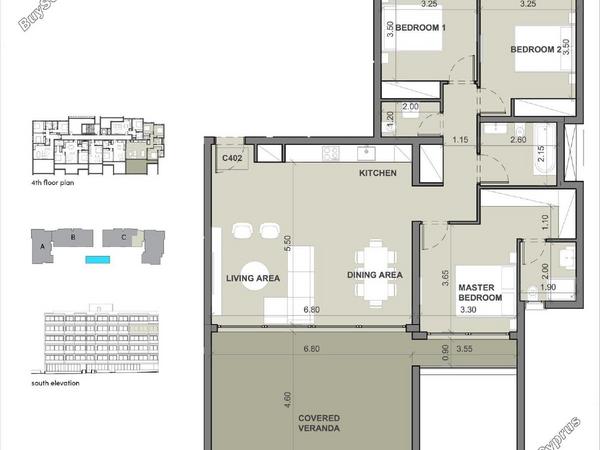 3 bedroom apartment for sale agios nicolaos limassol 7704064 image 14252292