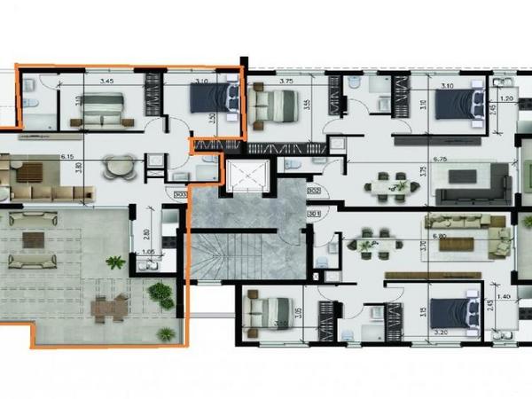 2 bedroom penthouse for sale tsiflikoudia limassol 1101164 image 16258013