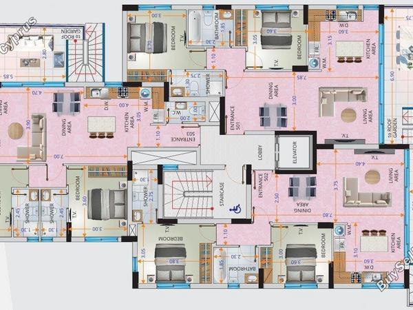 2 bedroom penthouse for sale mackenzie larnaca 8376074 image 14825055