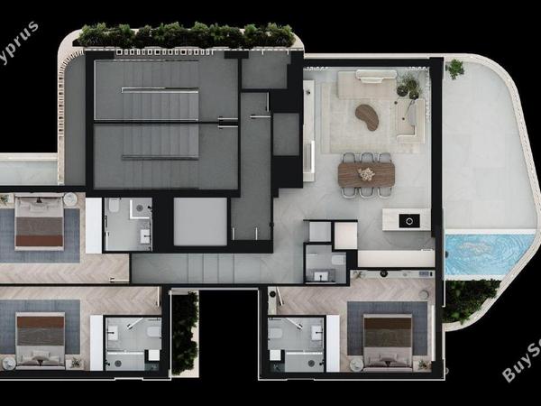 3 bedroom entire floor apartment for sale chrysopolitissa larnaca 1461084 image 12567149