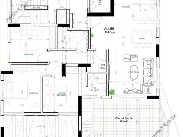 3 bedroom penthouse for sale larnaca municipality larnaca 8554694 image 15801985