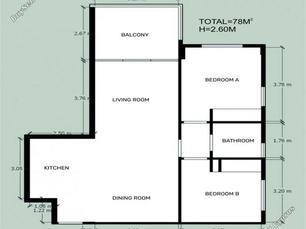 2 bedroom penthouse for sale pallouriotissa nicosia 1391794 image 16180894