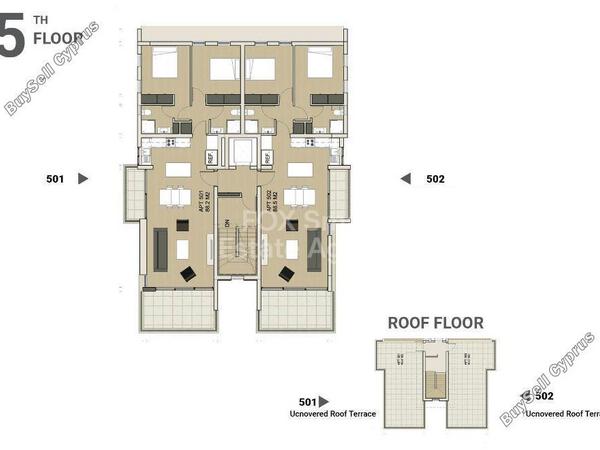 2 bedroom penthouse for sale larnaca municipality larnaca 1569005 image 15683761