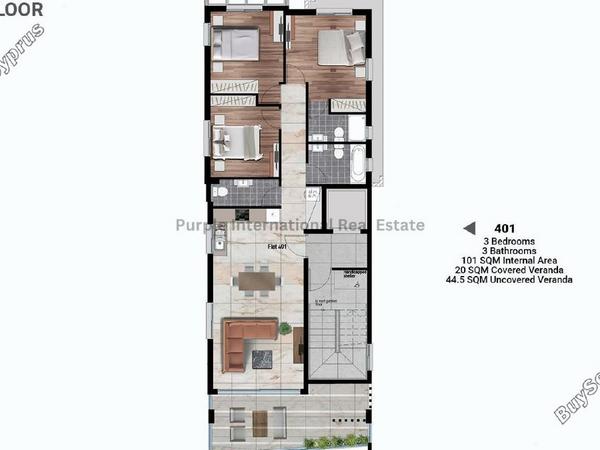 3 bedroom penthouse for sale faneromeni larnaca 7544005 image 16412642