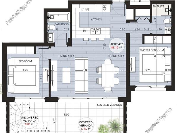 2 bedroom penthouse for sale potamos germasogeias limassol 1273115 image 7083121