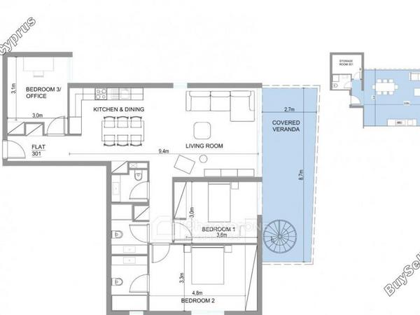 3 bedroom penthouse for sale platy aglantzias nicosia 8765615 image 16564446
